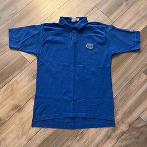 Logo 7 Vintage Florida Gators Blue Athletic Polo Shirt Men‎ Large Bin L-2